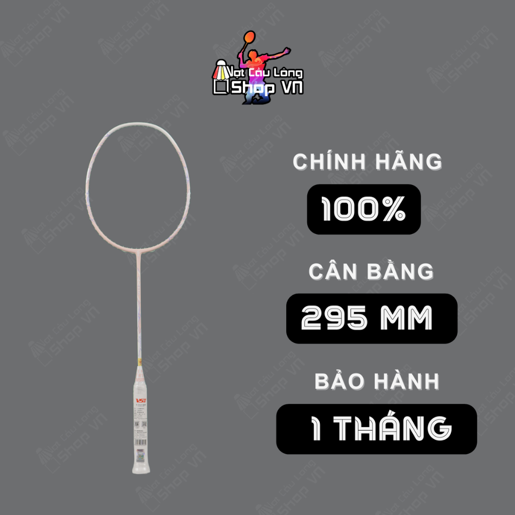[Tặng cuốn cán, Lưới] VỢT CẦU LÔNG VS YUTU 920 RABBIT - PINK | Shopee ...