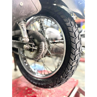 Cặp lốp gai mũi tên MT923 cho Husky, Win, Wolf zin không độ chế 2.75-18 và 3.50-17