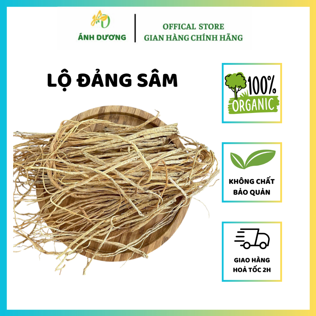 Đẳng Sâm | Lộ Đảng | Đảng Sâm Khô Hàng Thượng Hạng, Vàng, Dùng Hầm Canh, Tăng Cường Sức Khoẻ, Bồi Bổ Cơ Thể