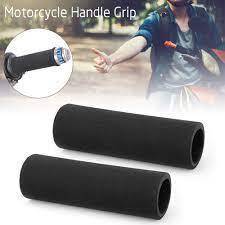 Bọc Tay Lái Xe Máy Thoải Mái Giảm Mệt Mỏi Chống Rung Bằng Mút Xốp Dày 4mm - màu đen