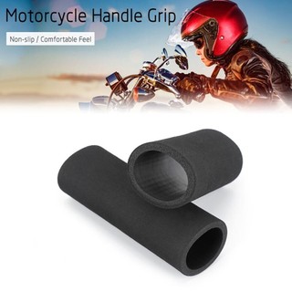 Bọc Tay Lái Xe Máy Thoải Mái Giảm Mệt Mỏi Chống Rung Bằng Mút Xốp Dày 4mm - màu đen