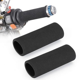 Bọc Tay Lái Xe Máy Thoải Mái Giảm Mệt Mỏi Chống Rung Bằng Mút Xốp Dày 4mm - màu đen