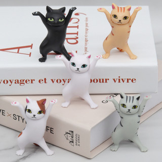 Mèo Khiêng Hòm Set 5 Mô Hình Mèo Nhỏ Cute Decor Bàn Học Xả Stress - Làm Tiểu Cảnh - Đồ Chơi Ô Tô
