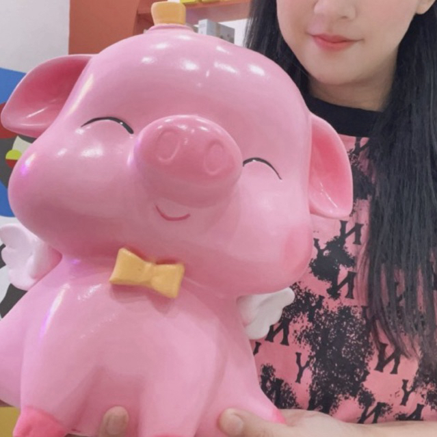HEO THIÊN THẦN NHẮM Mắt tiết kiệm tiền nơ vàng