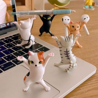 Mèo Khiêng Hòm Set 5 Mô Hình Mèo Nhỏ Cute Decor Bàn Học Xả Stress - Làm Tiểu Cảnh - Đồ Chơi Ô Tô