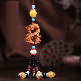Khánh Treo Xe Ô Tô Bằng GỖ VERSION 3 Phong Thủy Tinh Xảo, Mang Bình An Và May Mắn