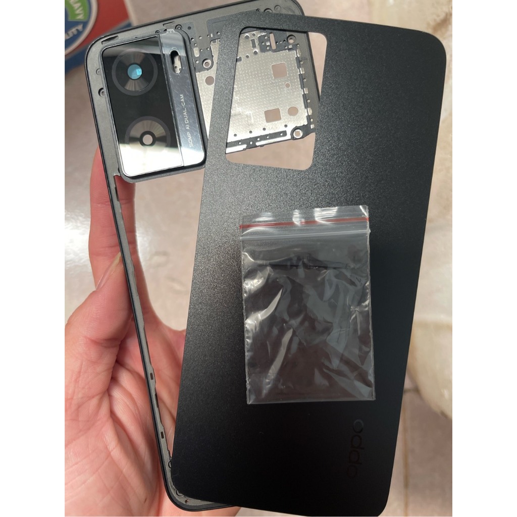 vỏ/lưng oppo a77s-xanh ngọc