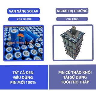 Đèn Pha Năng Lượng Mặt Trời 500w