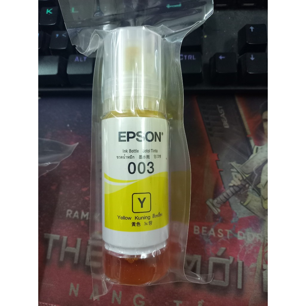 Mực in Epson 003 ( Bóc Máy ) dùng cho máy in Epson L1110/ L1210/ L1250 / L3110/ L3150/ L5190 / L3110 / L4150/L3210