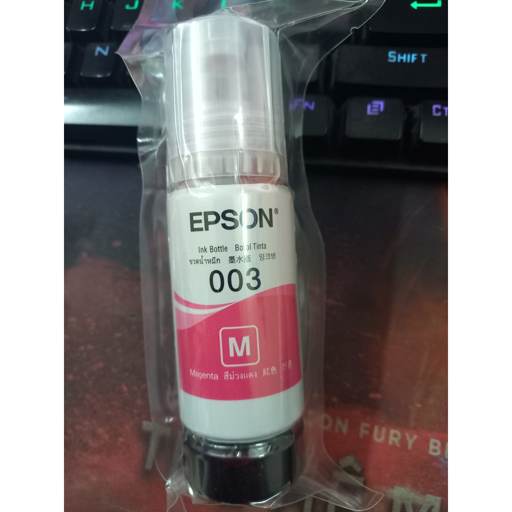 Mực in Epson 003 ( Bóc Máy ) dùng cho máy in Epson L1110/ L1210/ L1250 / L3110/ L3150/ L5190 / L3110 / L4150/L3210