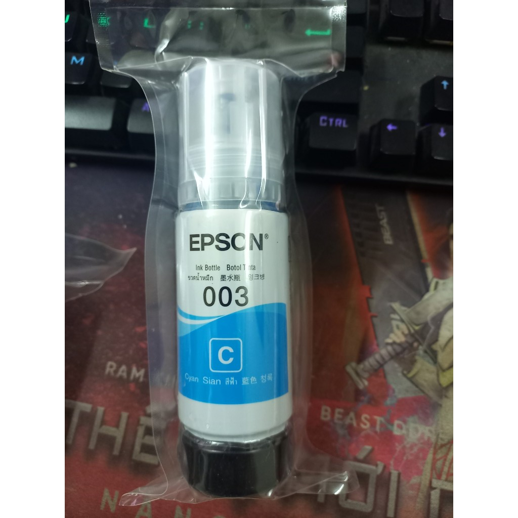 Mực in Epson 003 ( Bóc Máy ) dùng cho máy in Epson L1110/ L1210/ L1250 / L3110/ L3150/ L5190 / L3110 / L4150/L3210
