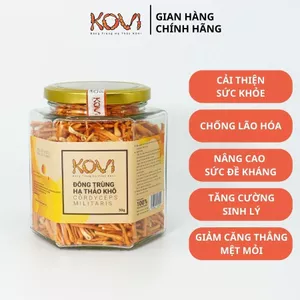 Đông trùng hạ thảo KOVI sấy khô thăng hoa KOVI 50g | Hàng Vip 1 Đạt Ocop 4 Sao