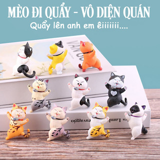 MÈO ĐI QUẨY - TEAM 10 MÈO MẬP NHẢY MÚA YÊU ĐỜI XẢ STRESS - DECOR BÀN HỌC TIỂU CẢNH XE HƠI