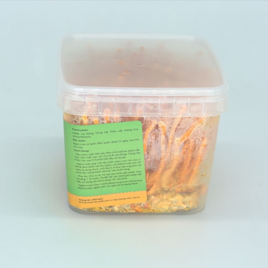 Đông trùng hạ thảo KOVI Tươi | 700ml | 150g | Hàm lượng dược chất cao 4 sao OCOP