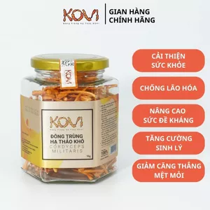 Đông trùng hạ thảo KOVI sấy khô thăng hoa 15g - Hàng Vip 1 Chất Lượng Ocop 4 Sao