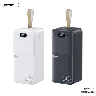 [Có 3C] Pin Dự Phòng REMAX RPP-117 50000mAh Max 27W, TypeC PD in/out, USB-A QC3.0 22.5W - Phụ Kiện Nhất Tín