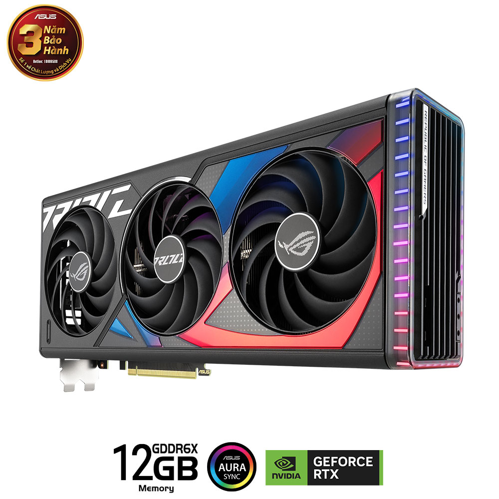 VGA ASUS ROG Strix GeForce RTX 4070 Ti 12GB GDDR6X ROG-STRIX-RTX4070TI ...