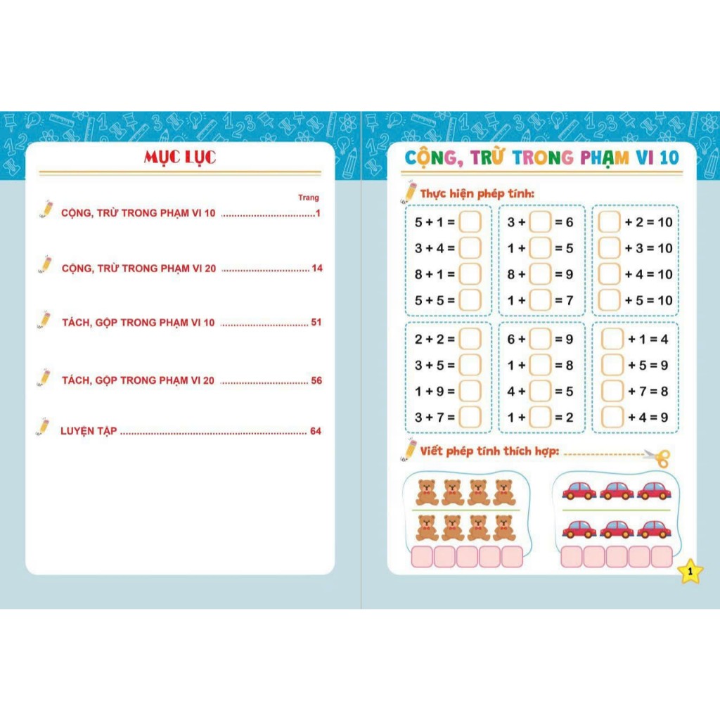Ảnh Rèn Kĩ Năng Cộng Trừ Trong Phạm Vi 20 1