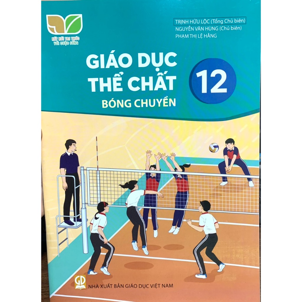 Sách - Giáo dục thể chất 12 - Bóng chuyền (Kết Nối Tri Thức Với Cuộc Sống) | BigBuy360 - bigbuy360.vn