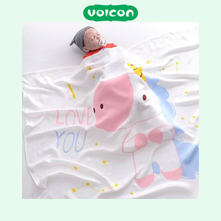 Khăn lụa sợi tre Top kids 110*110cm cho bé (có thể dùng làm chăn đắp)
