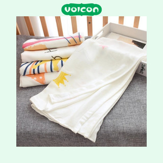 Khăn lụa sợi tre Top kids 110*110cm cho bé (có thể dùng làm chăn đắp)