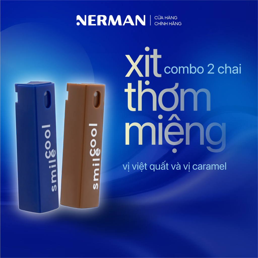 Ảnh Xịt thơm miệng Spray & Kiss Nerman vị kẹo hoa quả bạc hà the mát cho nam nữ chai 10ml 4