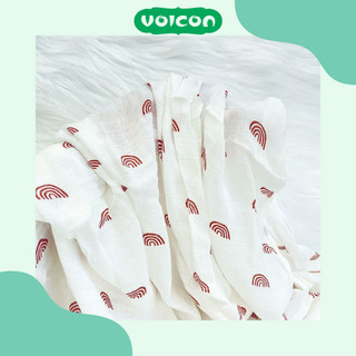Khăn tắm xô xuất khẩu Aden Top kids 120x120cm cho bé