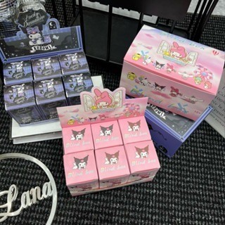 SET 6 MÔ HÌNH KUROMI MÀU HỒNG VÀ TÍM