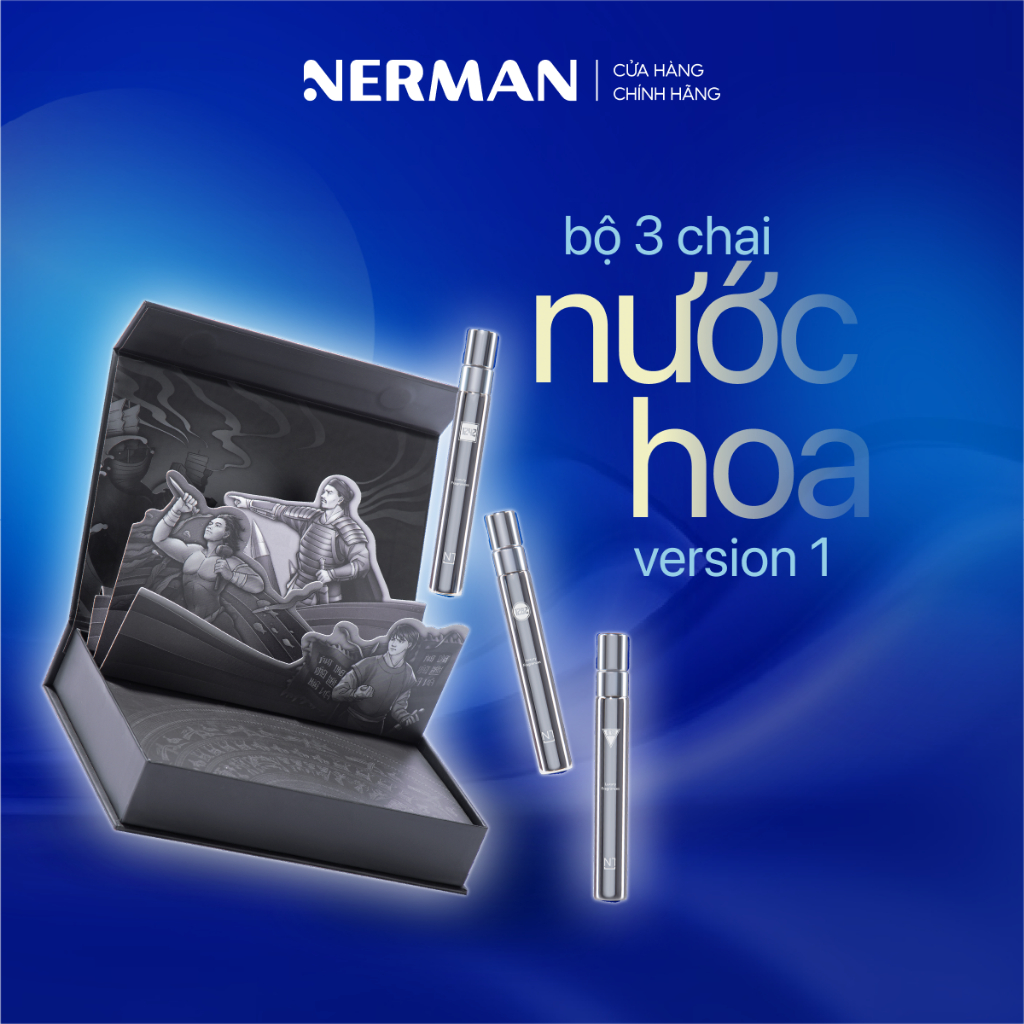 Ảnh Nước hoa nam Nerman - hương thơm nhẹ nhàng, tinh tế hút nữ giới, hợp đi hẹn hò, đi chơi 10ml 3