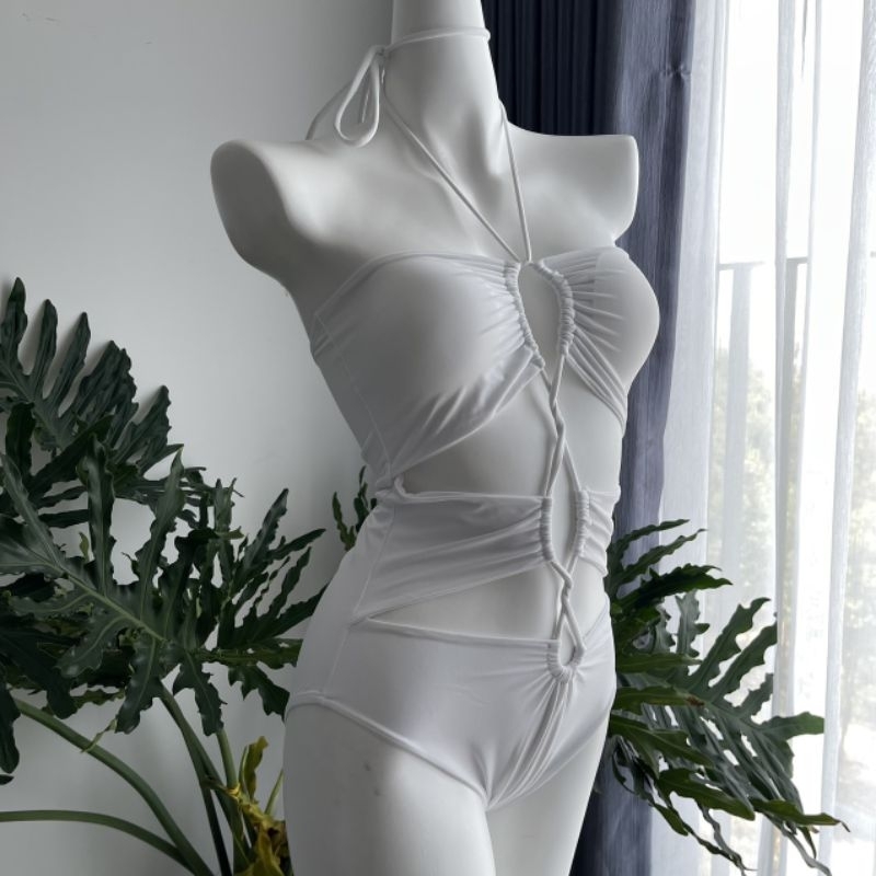 Bikini Liền Rút Dây Xảnh Nhỏ – Bộ Đồ Bơi Thời Thượng