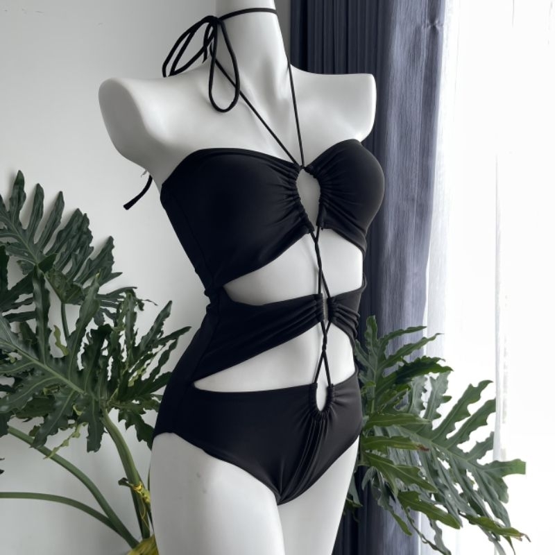 Bikini Liền Rút Dây Xảnh Nhỏ – Bộ Đồ Bơi Thời Thượng