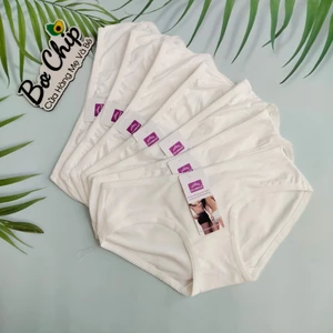 Quần Lót Nữ Cotton Mềm Mại dành cho học sinh và các bạn yêu màu trắng từ 38-70 ký