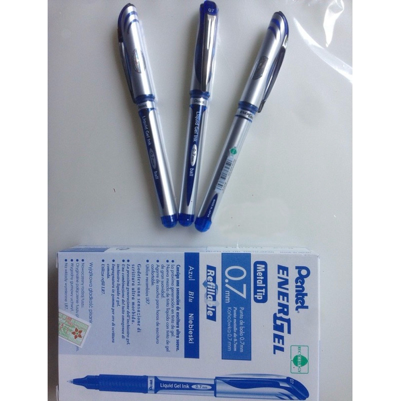 BÚT KÝ PENTEL BL57 MỰC XANH NÉT 0.7- BÚT KÝ NHẬT - VPP QUỐC HUY