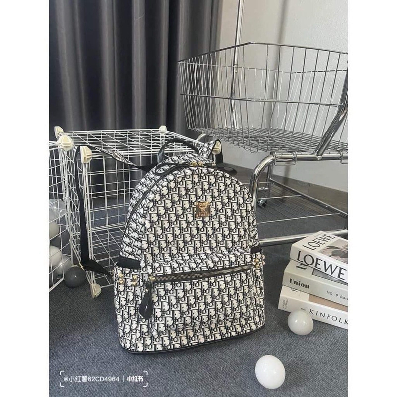 Balo thời trang chất liệu da cực xinh chuẩn sz 40cm vừa sách vở, latop