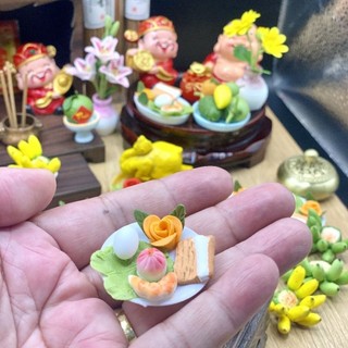 Đĩa Tam Sên Đất sét Nhât Thờ Cúng MiNi Thần Tài Thổ Địa mini