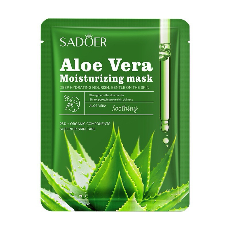 Combo 30 Mặt Nạ Nha Đam Làm Sạch Da, Kiềm Dầu, Giảm Mụn, Mềm Mịn Da Skin Mark ALOHA