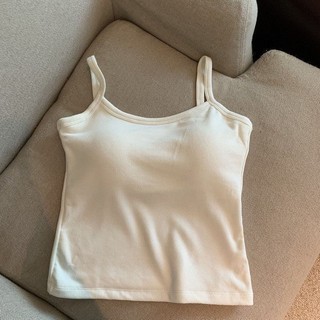 Áo Croptop 2 Dây Dáng Ngắn Thun Tăm Nữ
