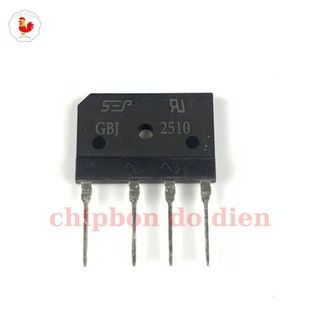 Cầu diot chỉnh lưu GBJ2510 chuyển điện AC thành DC trong bếp từ