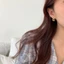 Bông tai thiết kế xoắn ốc thanh lịch sang trọng
