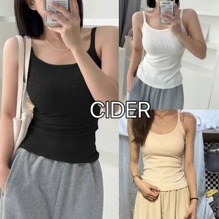 Áo Croptop 2 Dây Nữ Dáng Ngắn Basic Dễ Phối Đồ