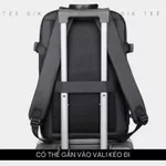 Balo nam TEE SIK balo đựng laptop 16 in balo du lịch chống thấm nước 3 màu ba lô đi học nhiều ngăn đựng quần áo BL06 — ảnh 7