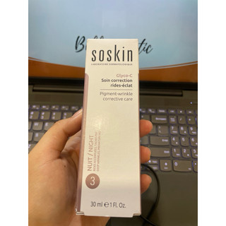 Soskin Anti Ageing A+ Glyco-C Pigment Wrinkle Corrective Care 30ml  Kem Dưỡng Chống Lão Hóa