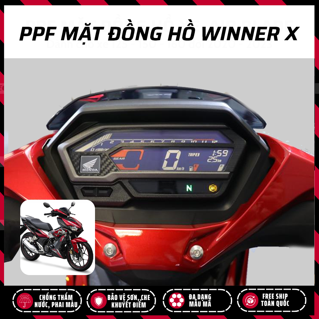 Tem dán mặt đồng hồ WINNER X, miếng dán trang trí chống chày sước mặt đồng hồ WINNER X