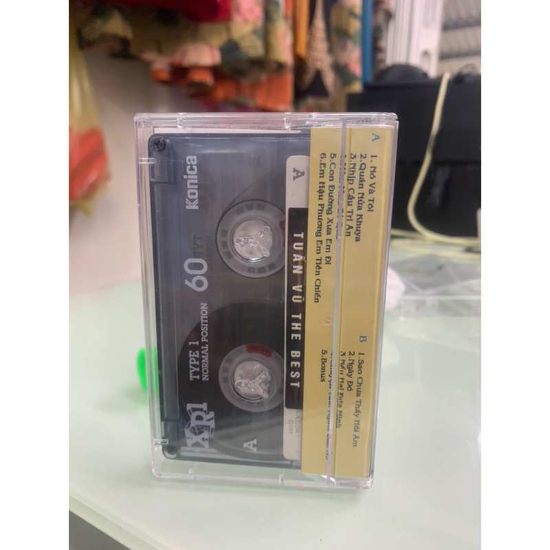 Băng Cassette Tuấn Vũ The Best
