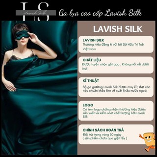 [Best Seller]Trọn Bộ Chăn  Ga Gối  Lụa Lavish Silk Cao Cấp Mát Lạnh Hàng Loại 1  - Xanh Cổ Vịt
