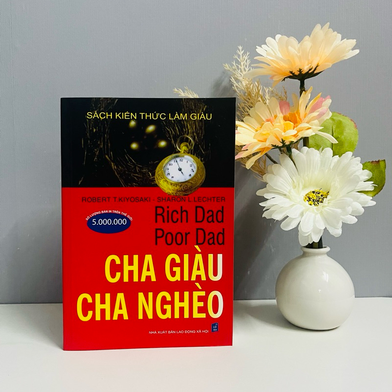Bìa sách Cha Giàu Cha Nghèo