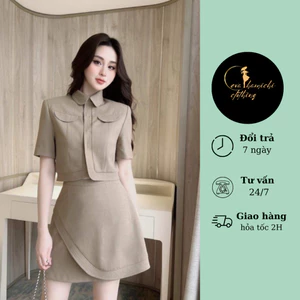 Set bộ sơ mi công sở thanh lịch, sang trọng KANETEE hàng thiết kế cao cấp