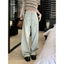 Quần jeans ống rộng, Quần bò Xanh bạc phong cách hiện đại Siêu HOT LN