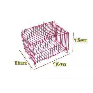 Lồng Vận Chuyển Chim Gấp Gọn Có Quai Xách Hai Kích Cỡ Cho Vẹt Lovebird Yến Phụng Chuột Hamster