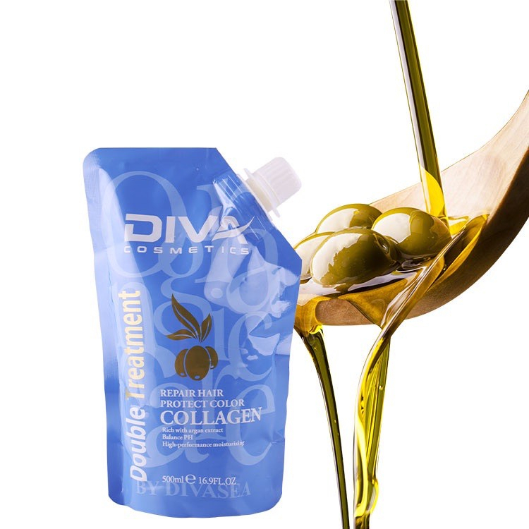 Hấp Dầu Collagen Diva Phục Hồi Tóc Nát | Made in Italy | 500ML